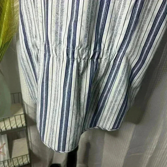 NWT Chicos Zenergy Women’s 3 US XL Neema Reversible Tonga Navy Printed Vest NEW - Picture 7 of 13